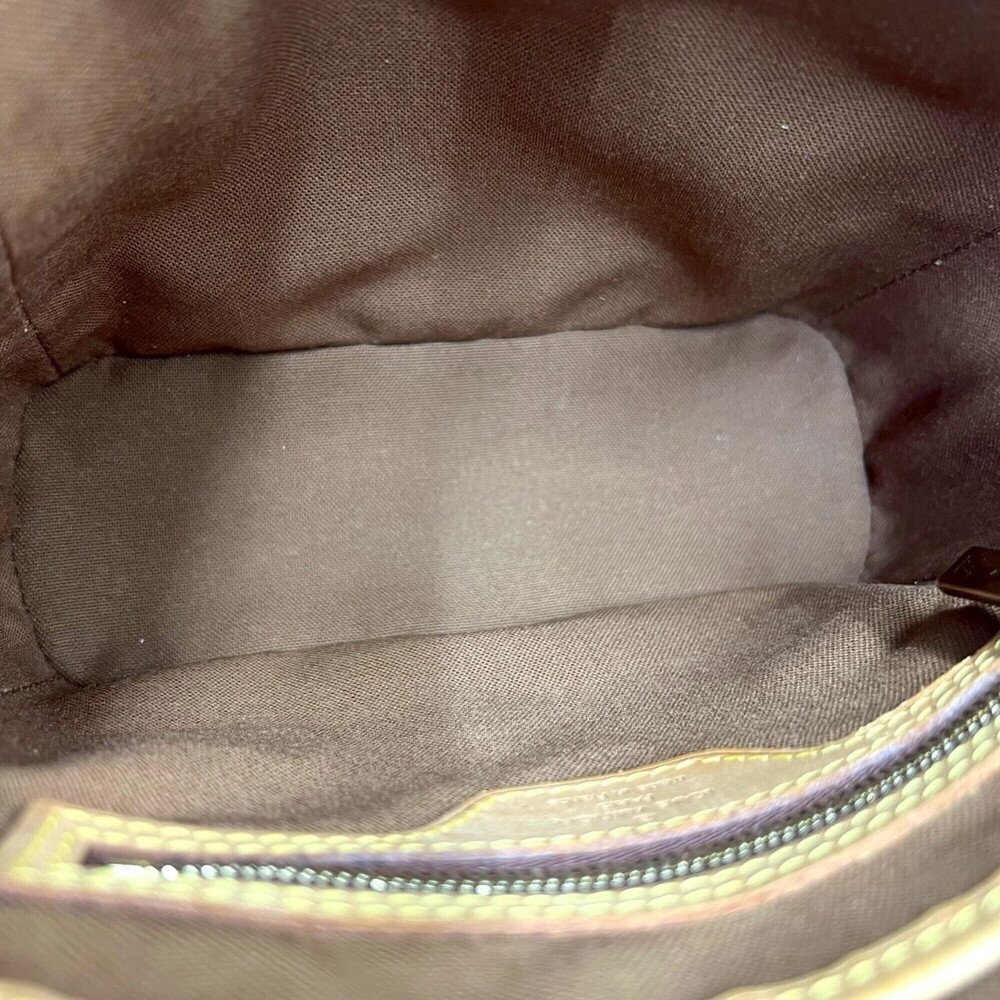 LOUIS VUITTON Brown Monogram Leather Tote Bag - Picture 9 of 10